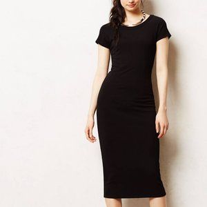 Anthropologie x Charli London Midi Pencil Dress with Back Zipper
